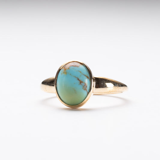 14k Turquoise Ring