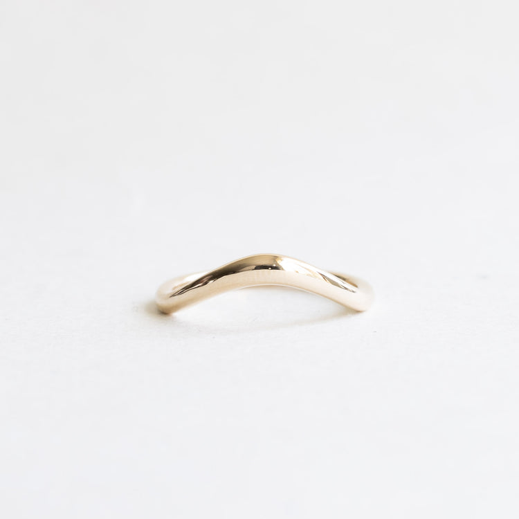 14K Chevron Ring