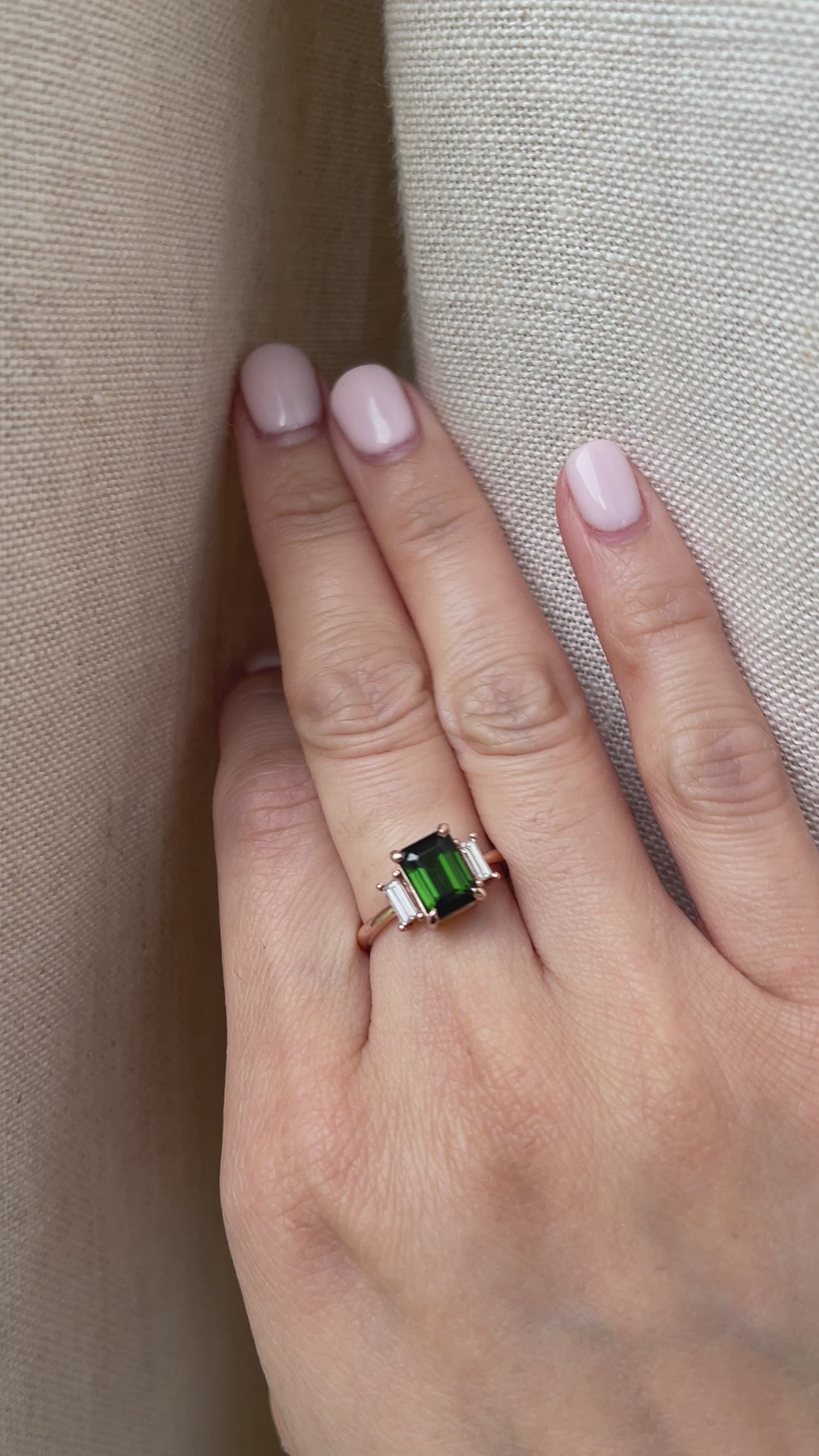14K Gold 1.5 ctw Light Green Colombian Emerald Diamond Halo Ring – Jewelry  by Artwark